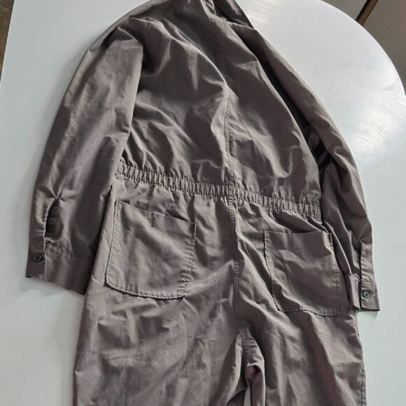 Vintage Gray Utility Workwear Coveralls - Unisex Long Sleeve - Picture 7 of 8
